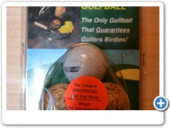 FLYING BIRDIE GOLFBALLS.....the only golfballs that guarantee golfers birdies everytime!